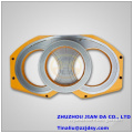 C00137700 DN200 spectacle concrete pump wear inserts for putzmeister